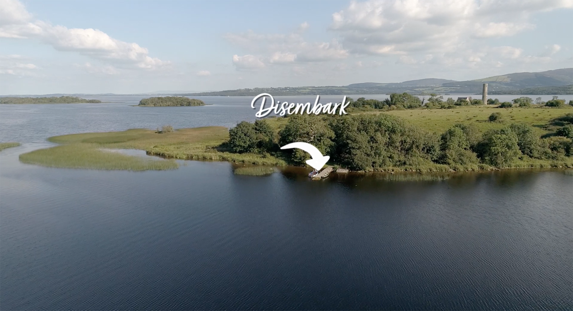 Inish Cealtra - One Little Studio - Drone Footage