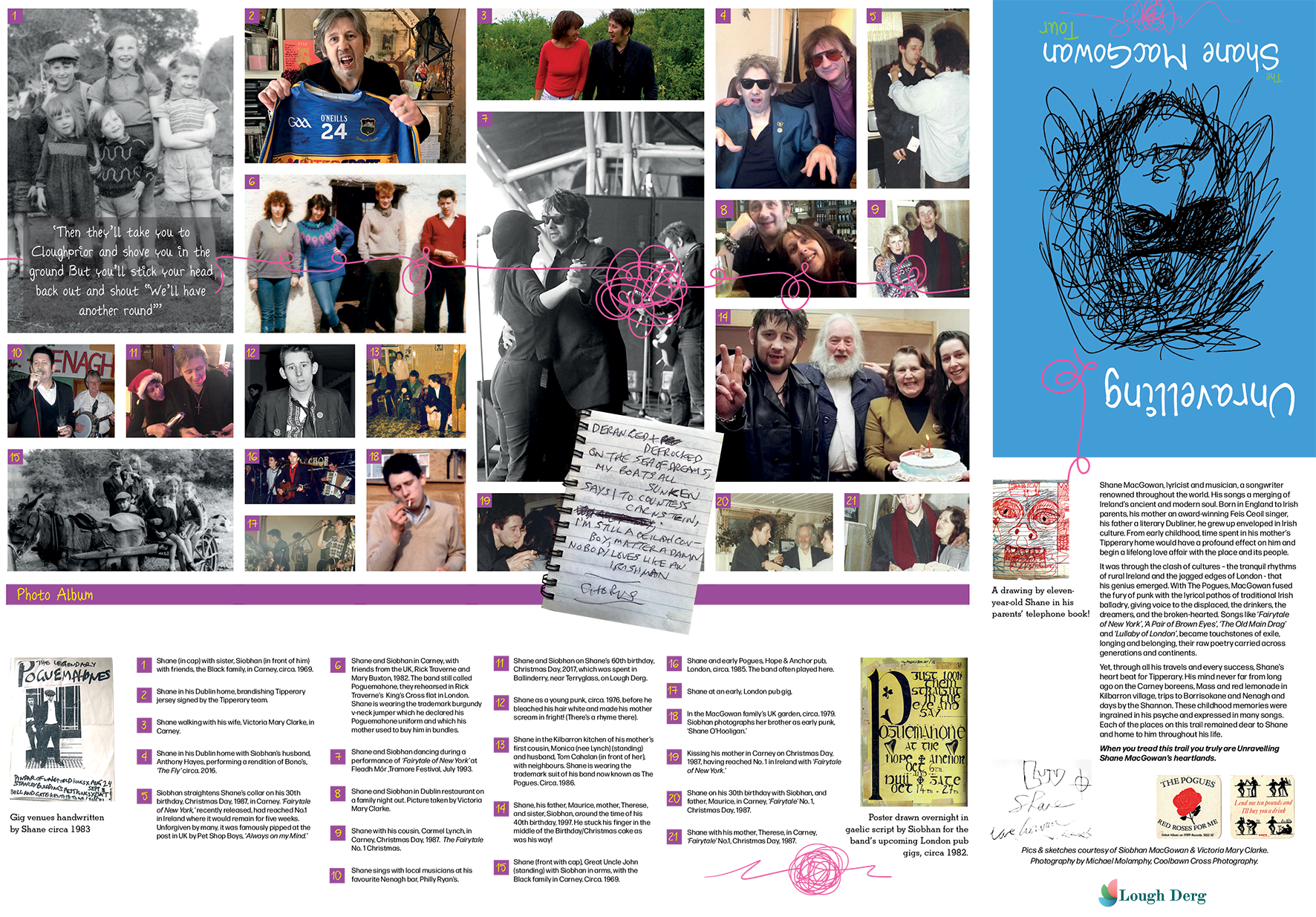 Unravelling Shane MacGowan Brochure